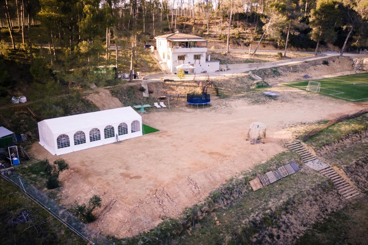 Villa Chetrus Casa En Plena Naturaleza Rubí Esterno foto