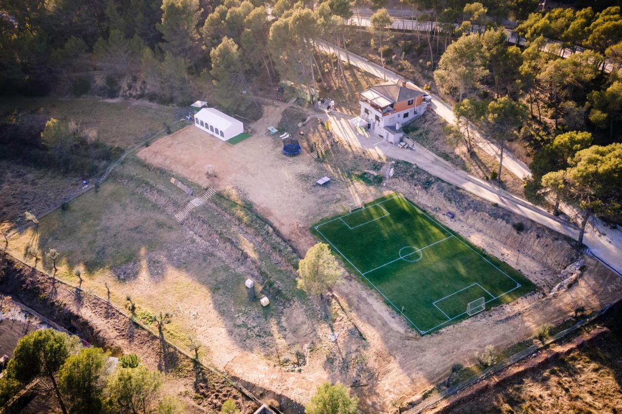 Villa Chetrus Casa En Plena Naturaleza Rubí Esterno foto